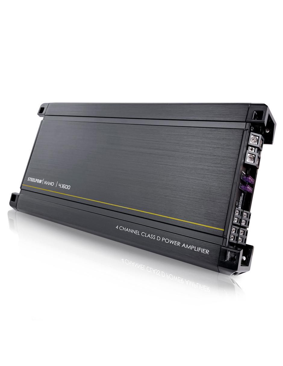 Amplificador para automovil nano4.1600 de 10 - 16 v