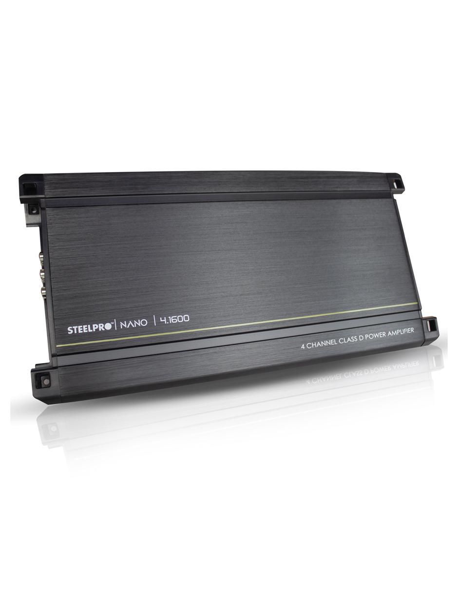 Amplificador para automovil nano4.1600 de 10 - 16 v 2
