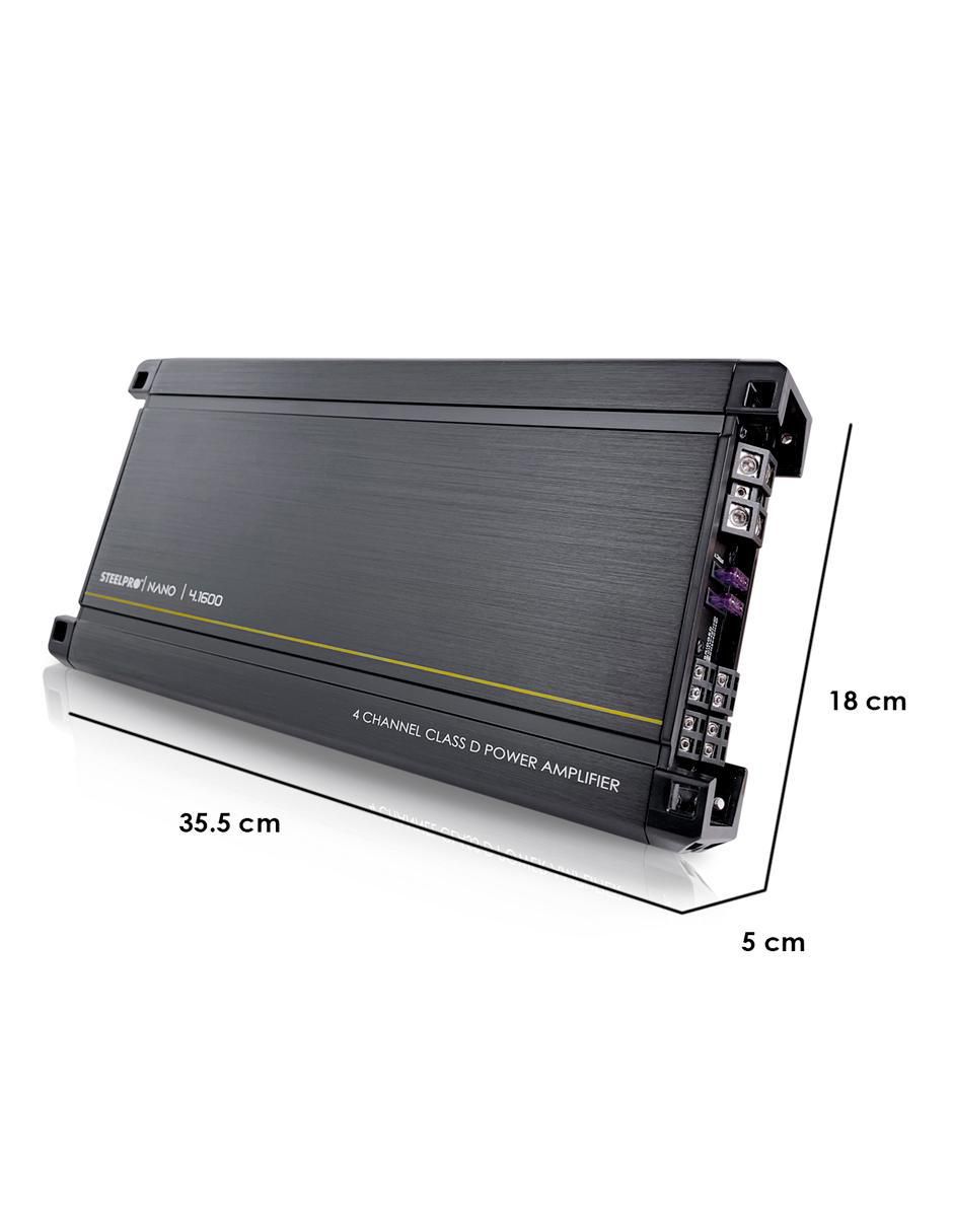 Amplificador para automovil nano4.1600 de 10 - 16 v 7