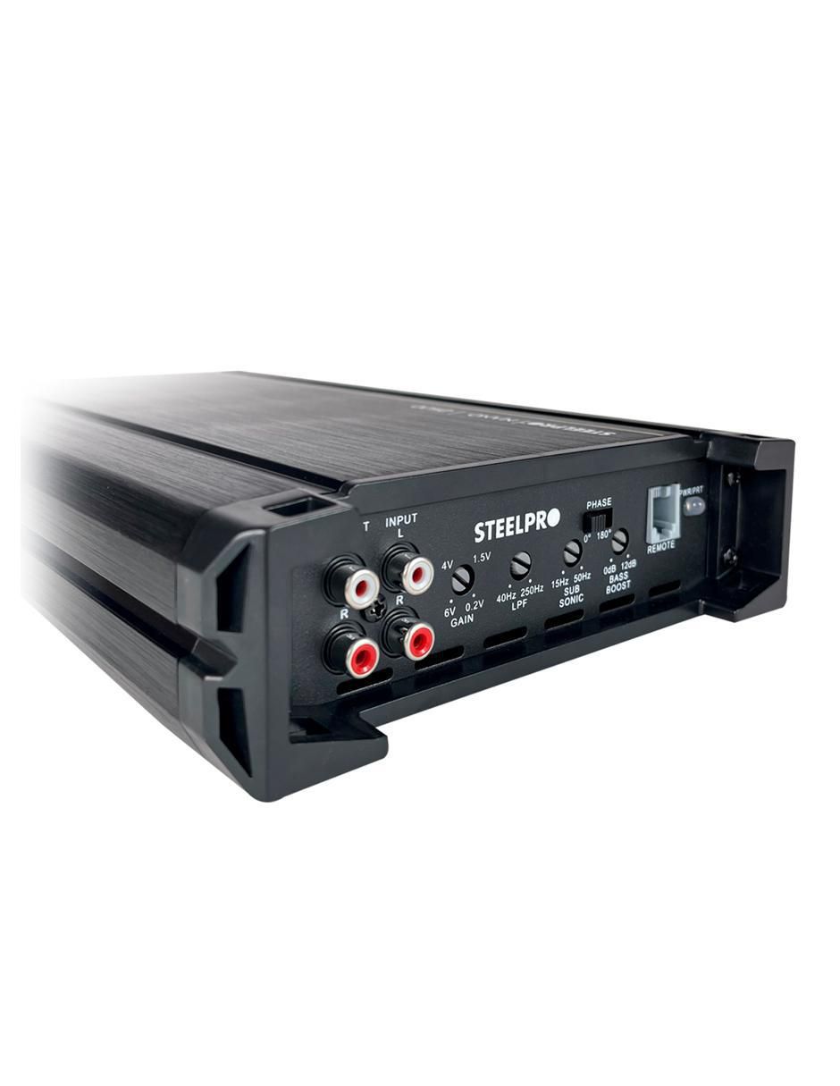 Amplificador para automovil nano 2500 de 9.6 v 2