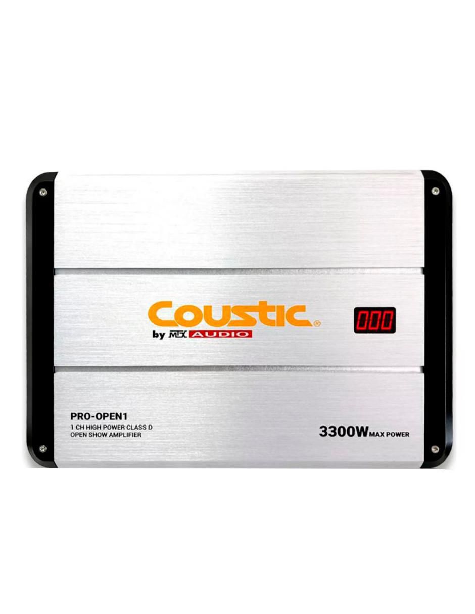 Amplificador para auto PRO-OPEN1 de 12 VDC