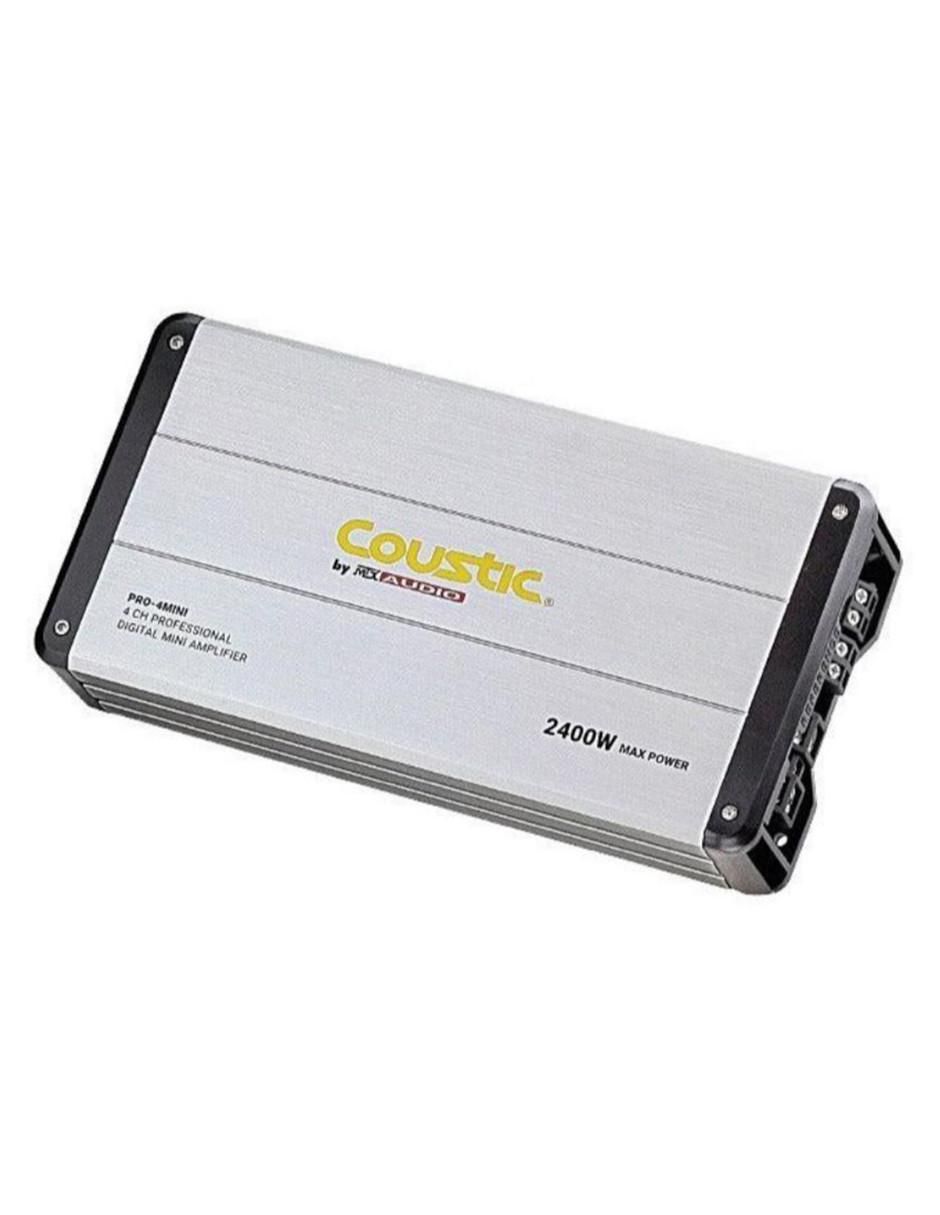 Amplificador para auto PRO-4MINI de 12 VDC