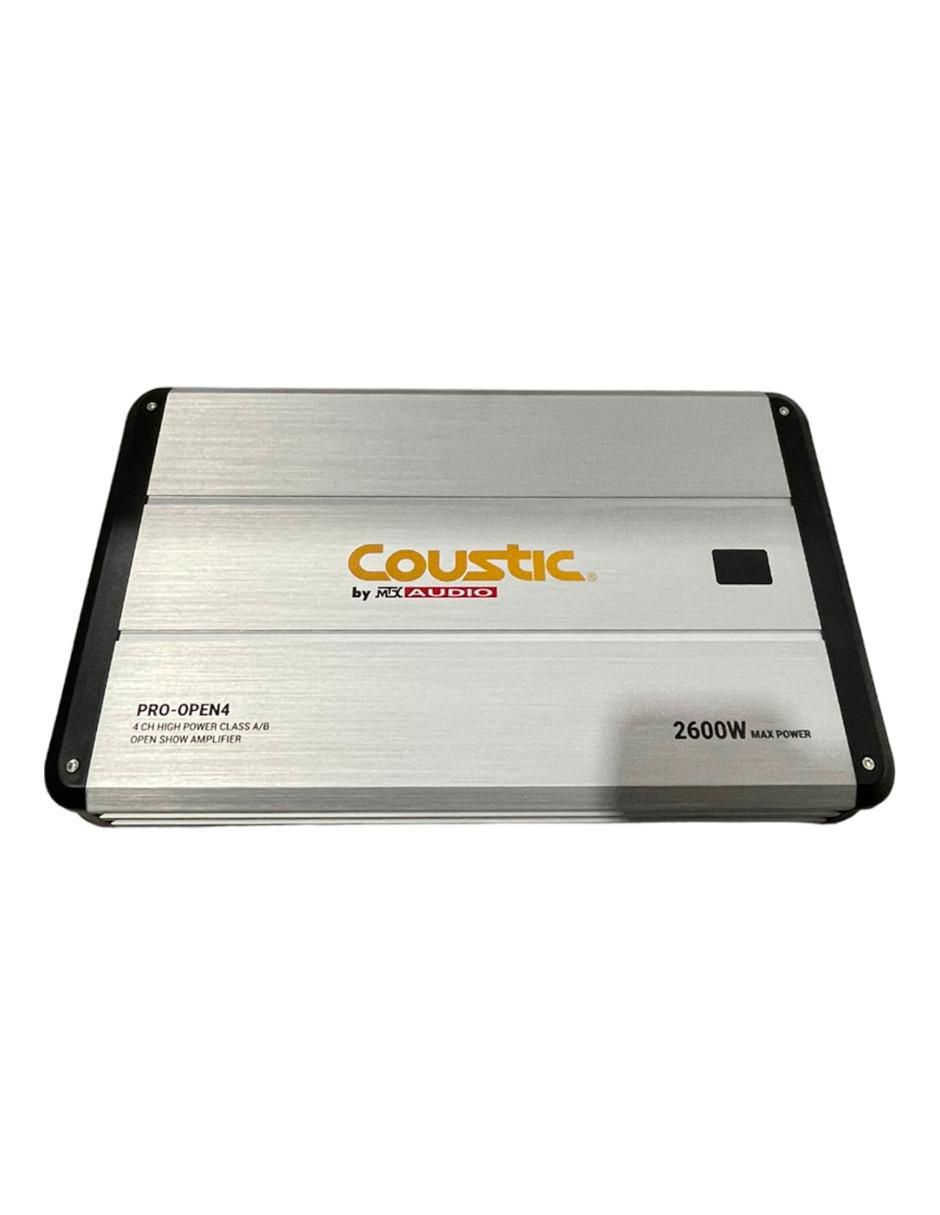 Amplificador para auto PRO-OPEN4 de 12 VDC