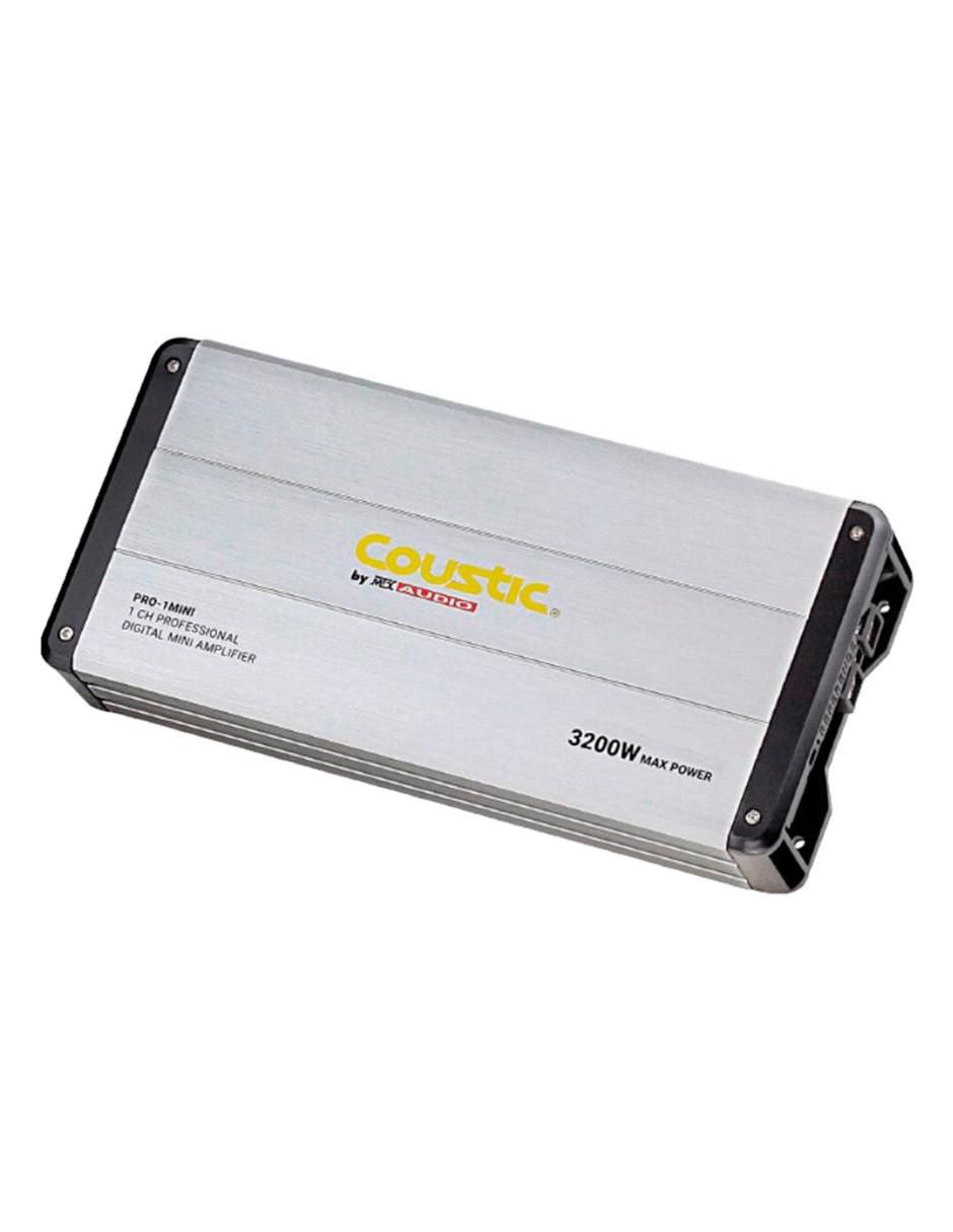 Amplificador para auto PRO-1XP de 12 VDC