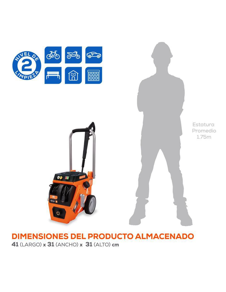 Hidrolavadora HD06L18ME200 1810 psi 5
