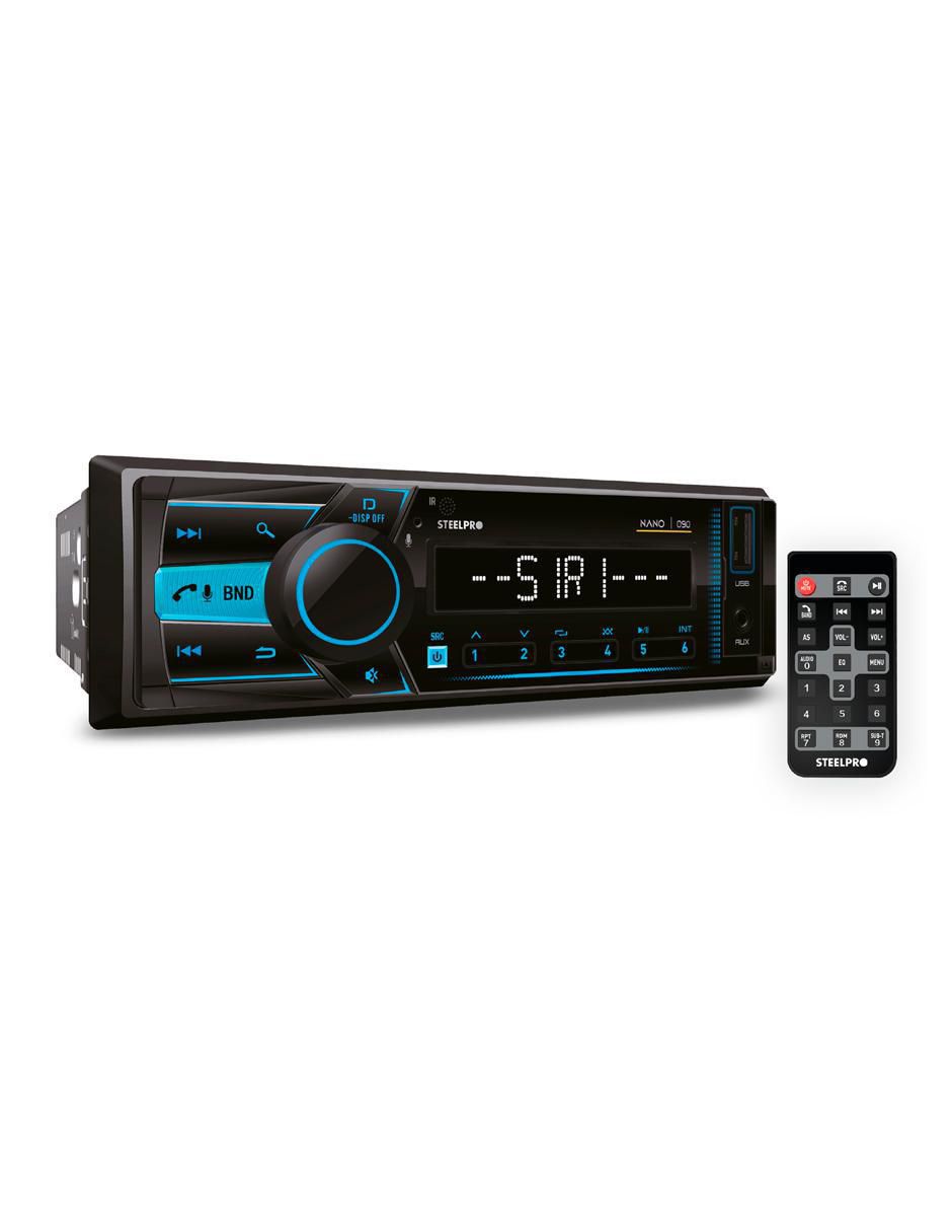 Autoestéreo un din subwoofer NANO-090