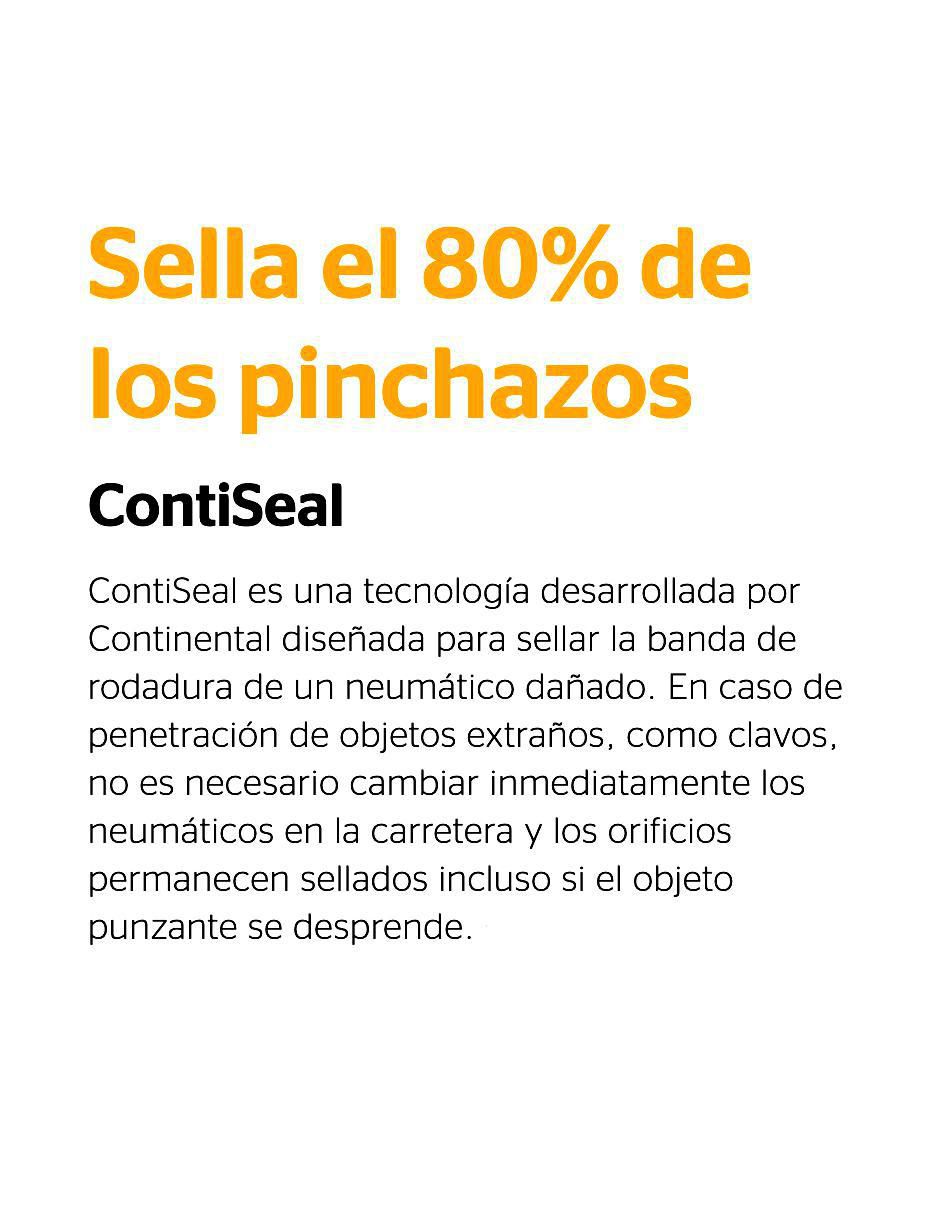 Llanta para auto Runflat CrossContact RX 235/55R19 2