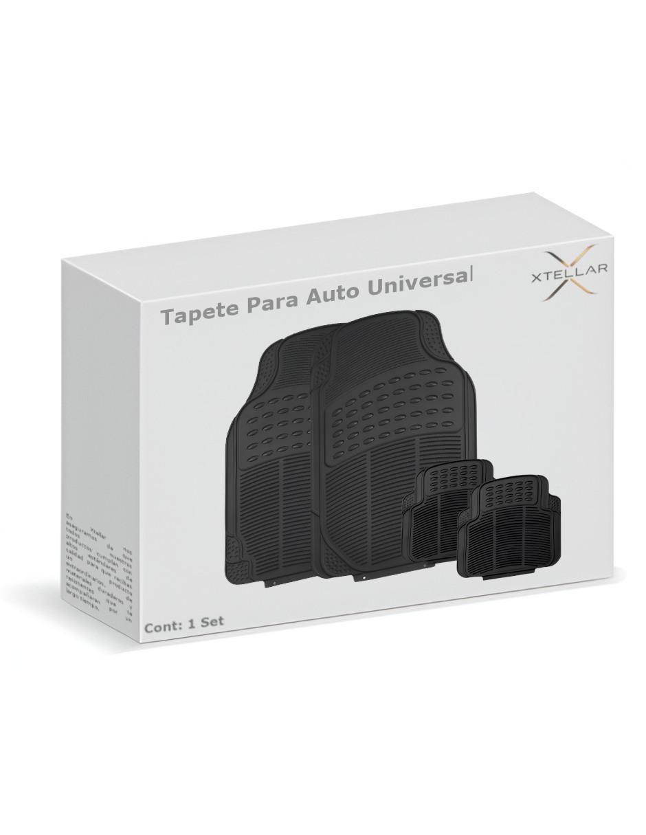 Tapete delantero y trasero para auto de plástico 4
