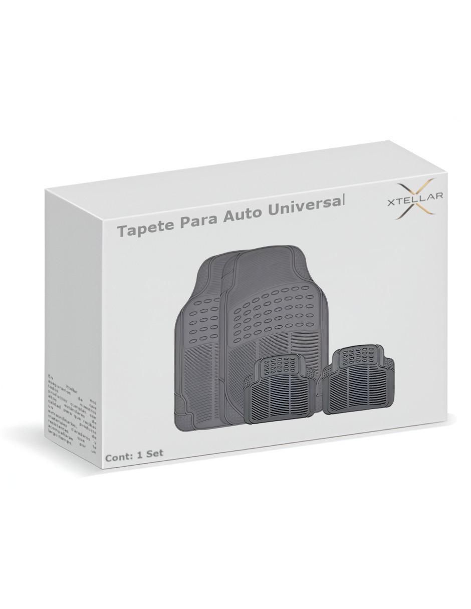 Tapete delantero y trasero para auto de plástico 4