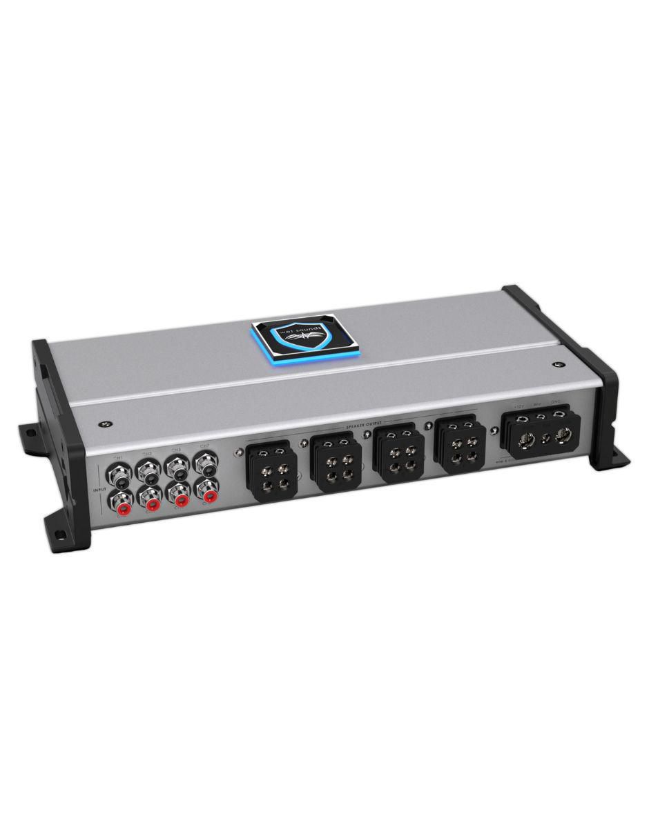 Amplificador para auto HTM-8 de 12 V 4