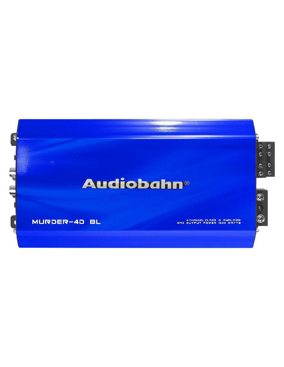 Amplificador para auto Murder4DBL de 6 V Amplificador para auto Murder4DBL de 6 V