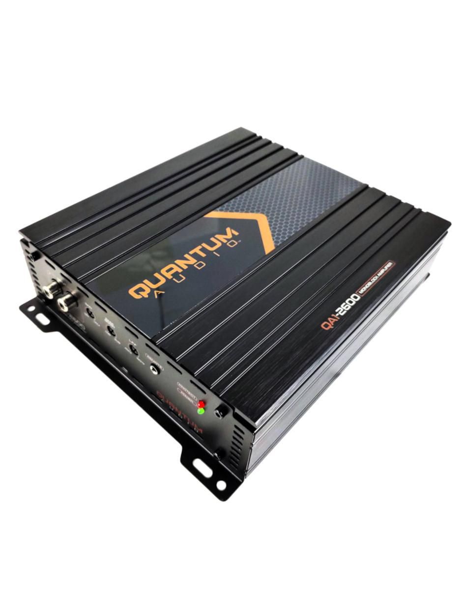 Amplificador para auto QA1-2600 de 12 VDC