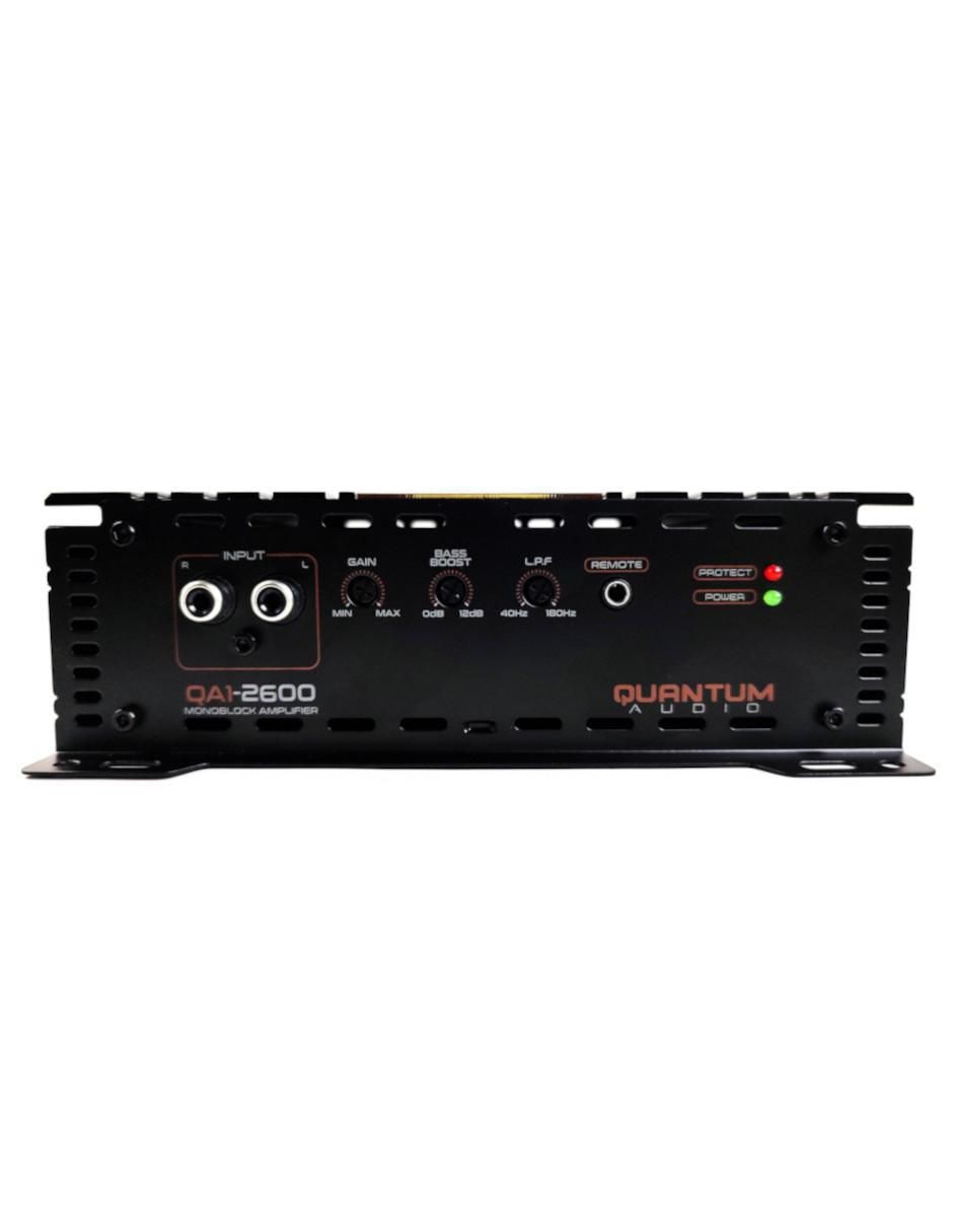 Amplificador para auto QA1-2600 de 12 VDC 7