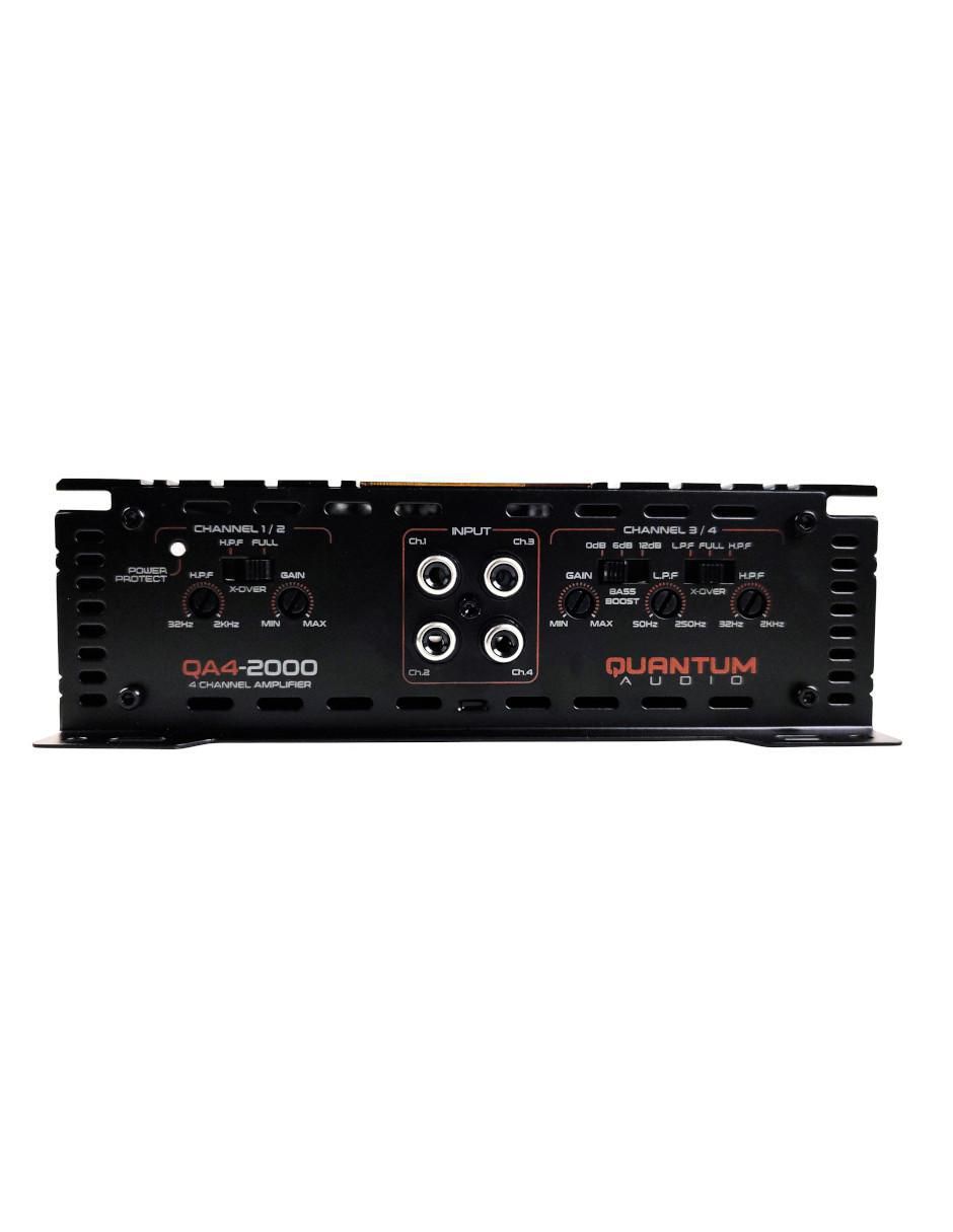 Amplificador para auto QA4-2000 de 12 VDC 7