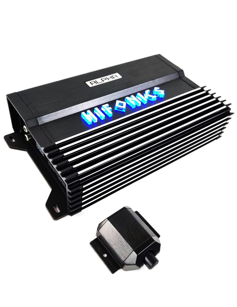 Amplificador para auto A1200.1D de 12 VDC
