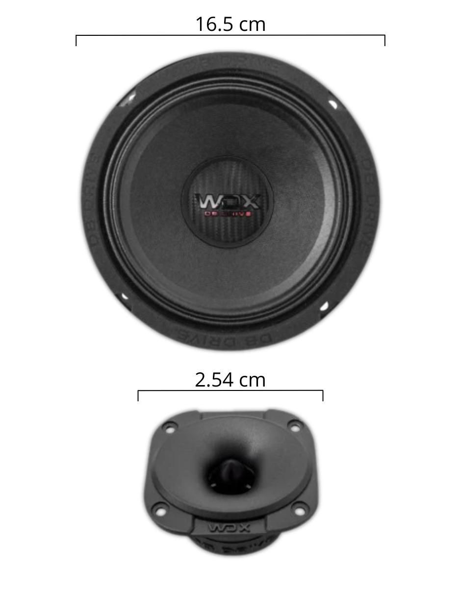 Set de medios WDX7-6.5-4MTW 5