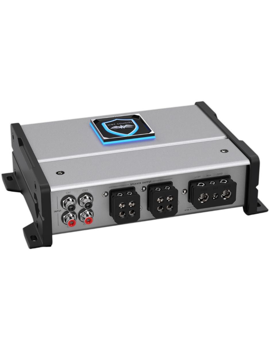 Amplificador para auto HTM-4 de 9 V 5