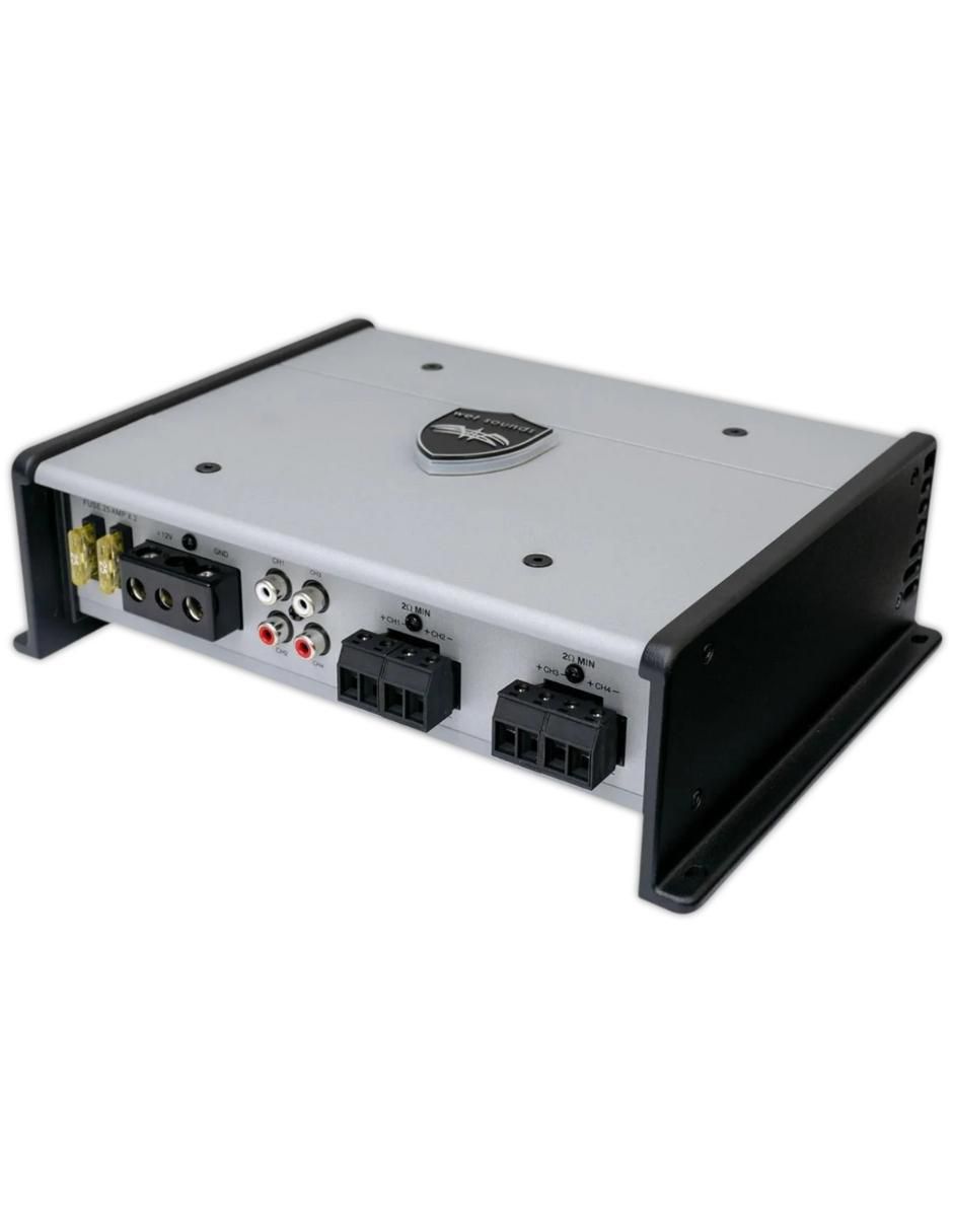 Amplificador para auto HTX-4 de 6 V 5