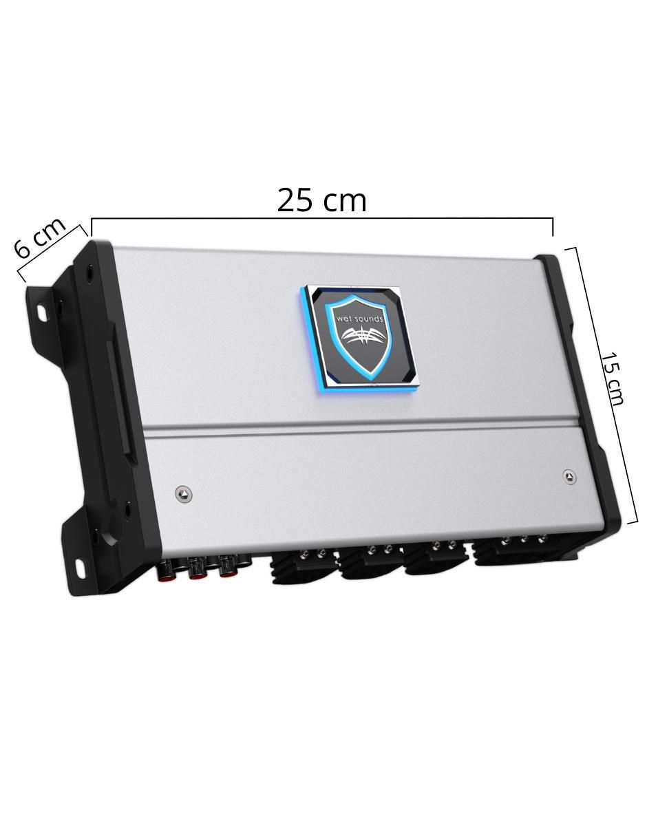 Amplificador para auto HTM-6 de 9.5 V 11