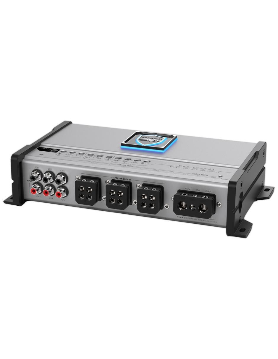 Amplificador para auto HTM-6 de 9.5 V 9