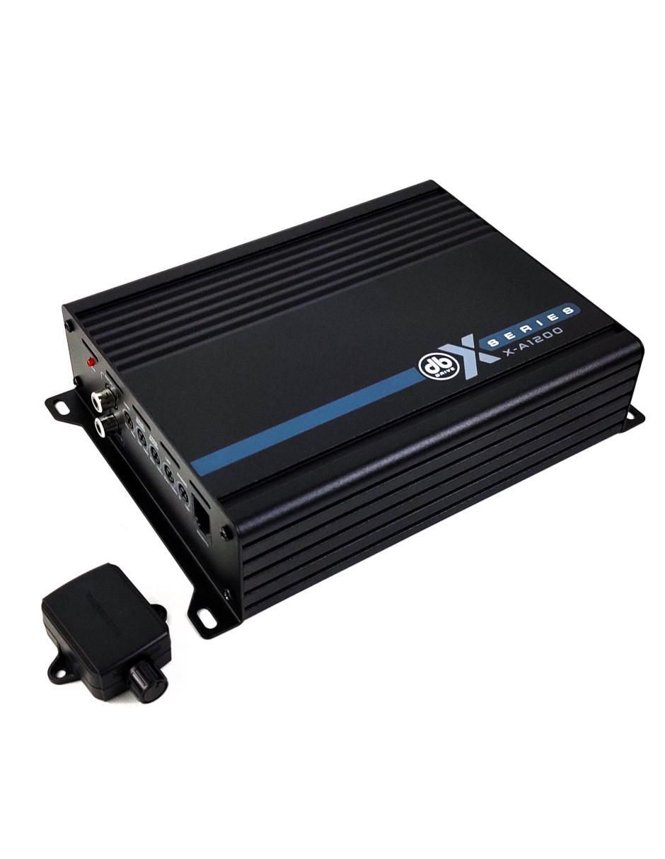 Amplificador para auto X-A1200 de 12 VDC
