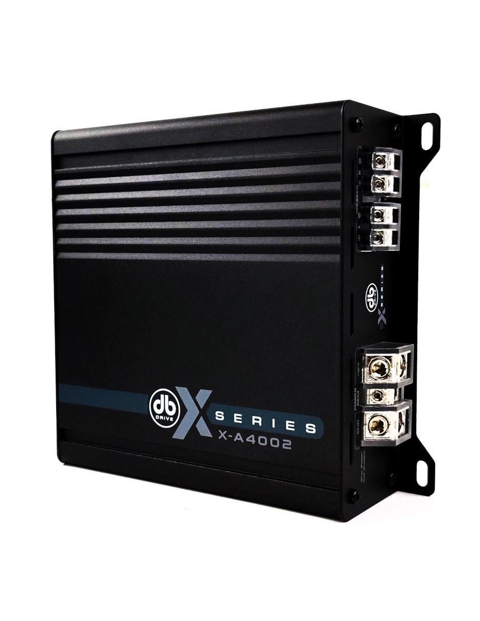 Amplificador para auto X-A4002 de 12 VDC 4