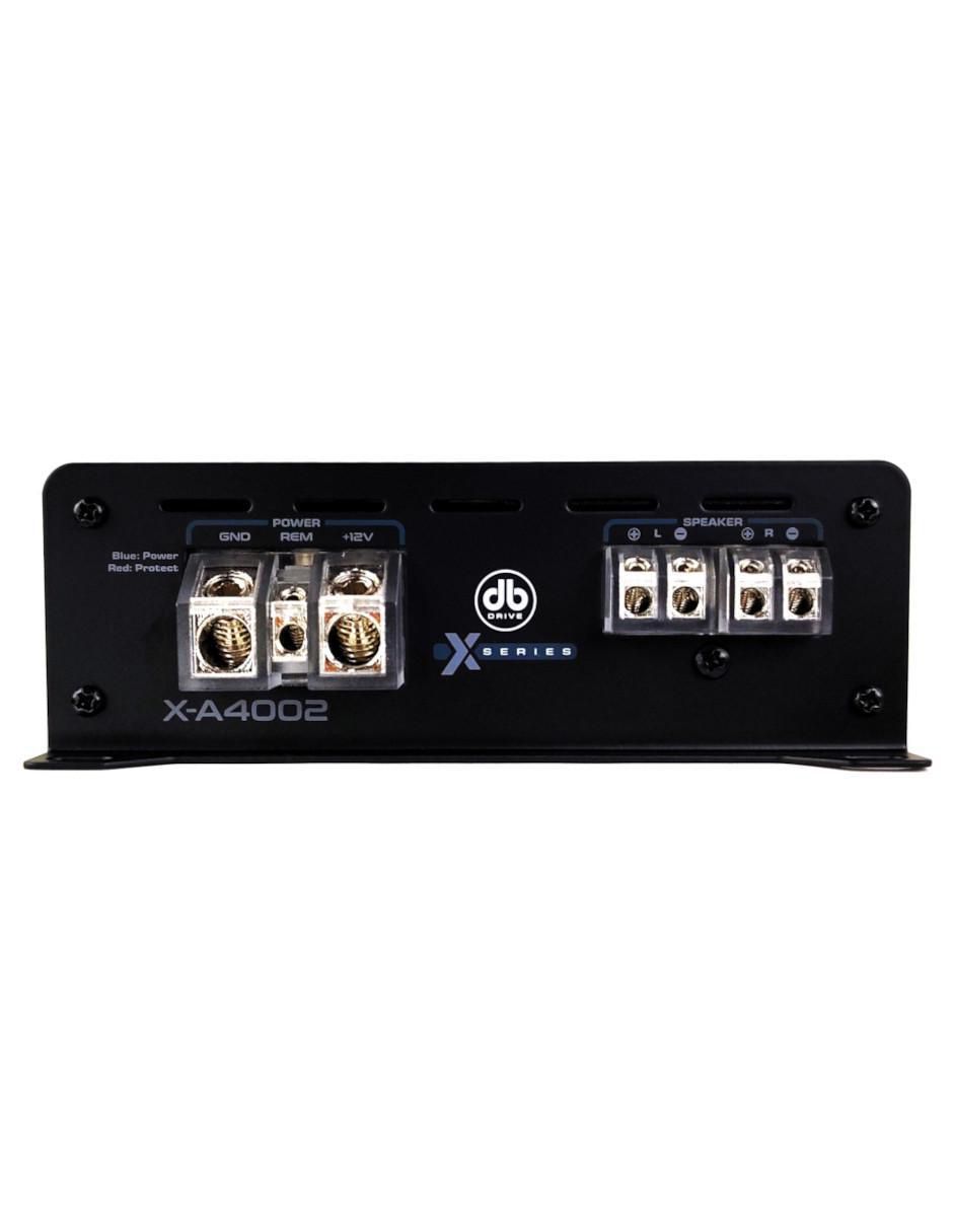 Amplificador para auto X-A4002 de 12 VDC 5