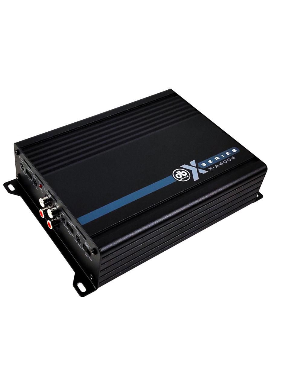 Amplificador para auto X-A4004 de 12 VDC