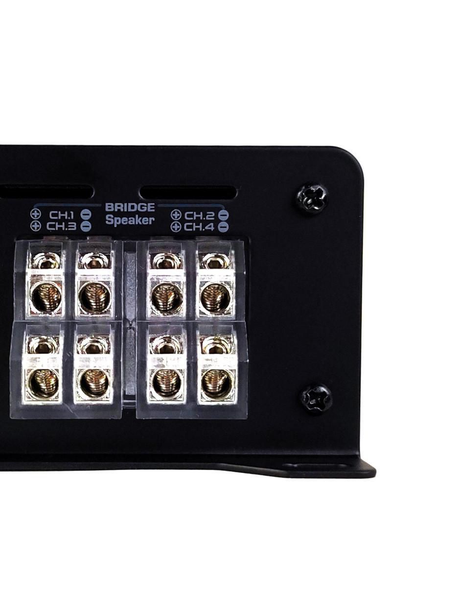 Amplificador para auto X-A4004 de 12 VDC 9