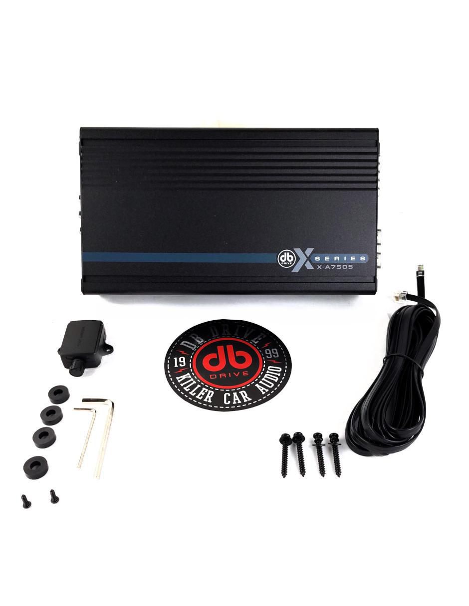 Amplificador para auto X-A7505 de 12 VDC 11