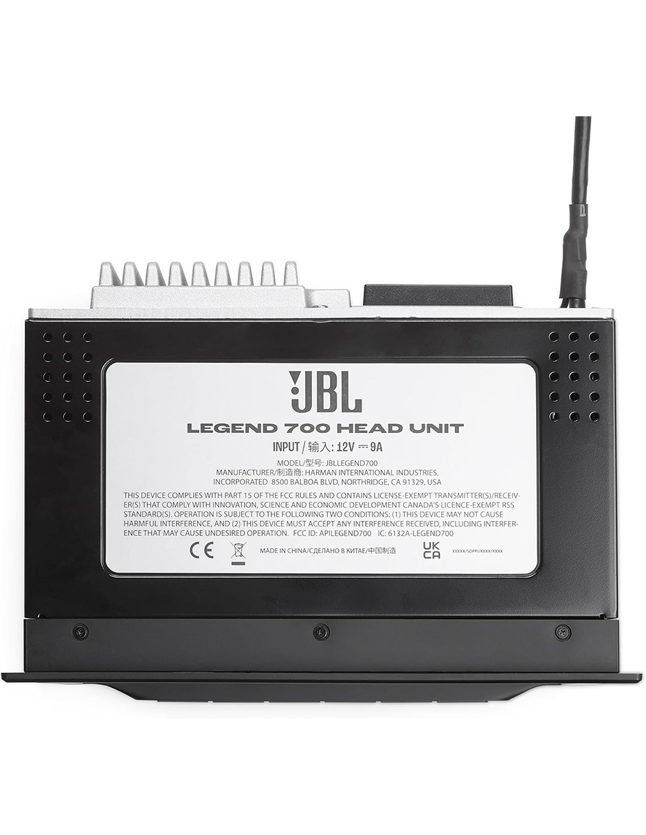 Pantalla para auto JBL Legend 700 6