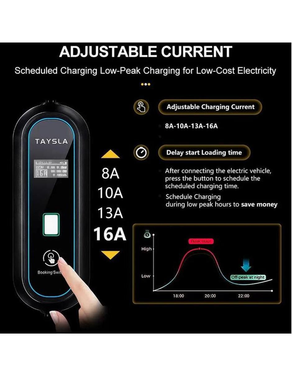 Cargador para auto eléctrico Evochargegbt 4