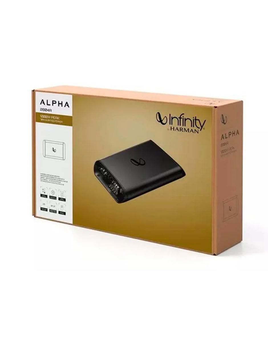 Amplificador para auto Alpha 2804A de 12 V 4