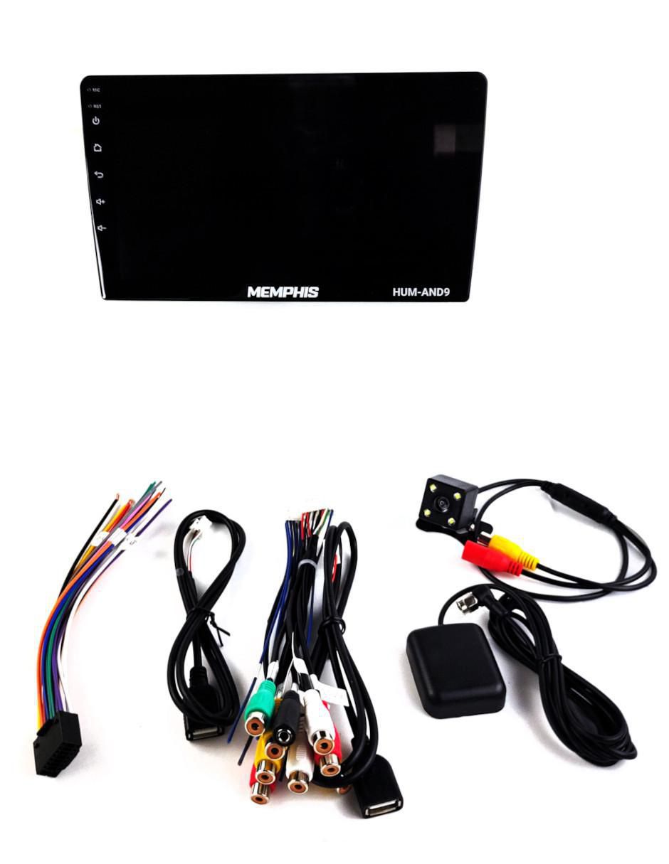 Pantalla para auto HUM-AND9 13