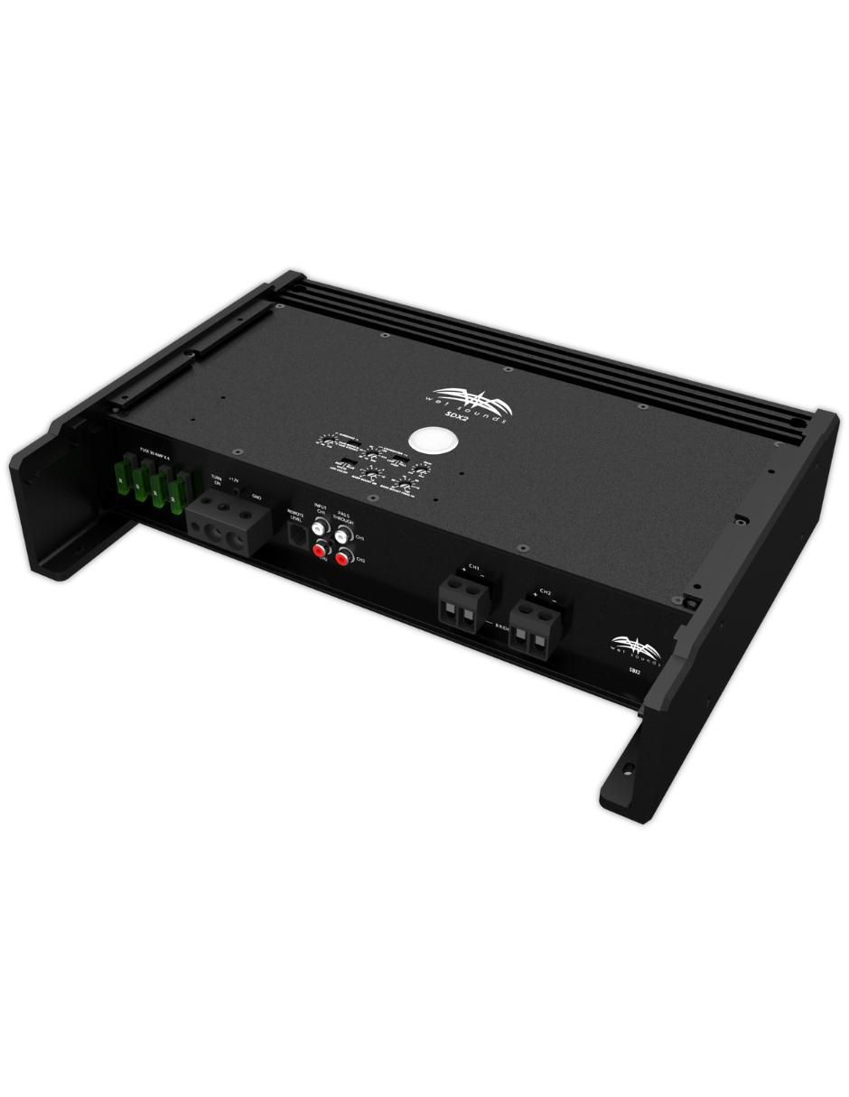 Amplificador para auto Sinister-SDX2 de 0.2-4.1 V 9