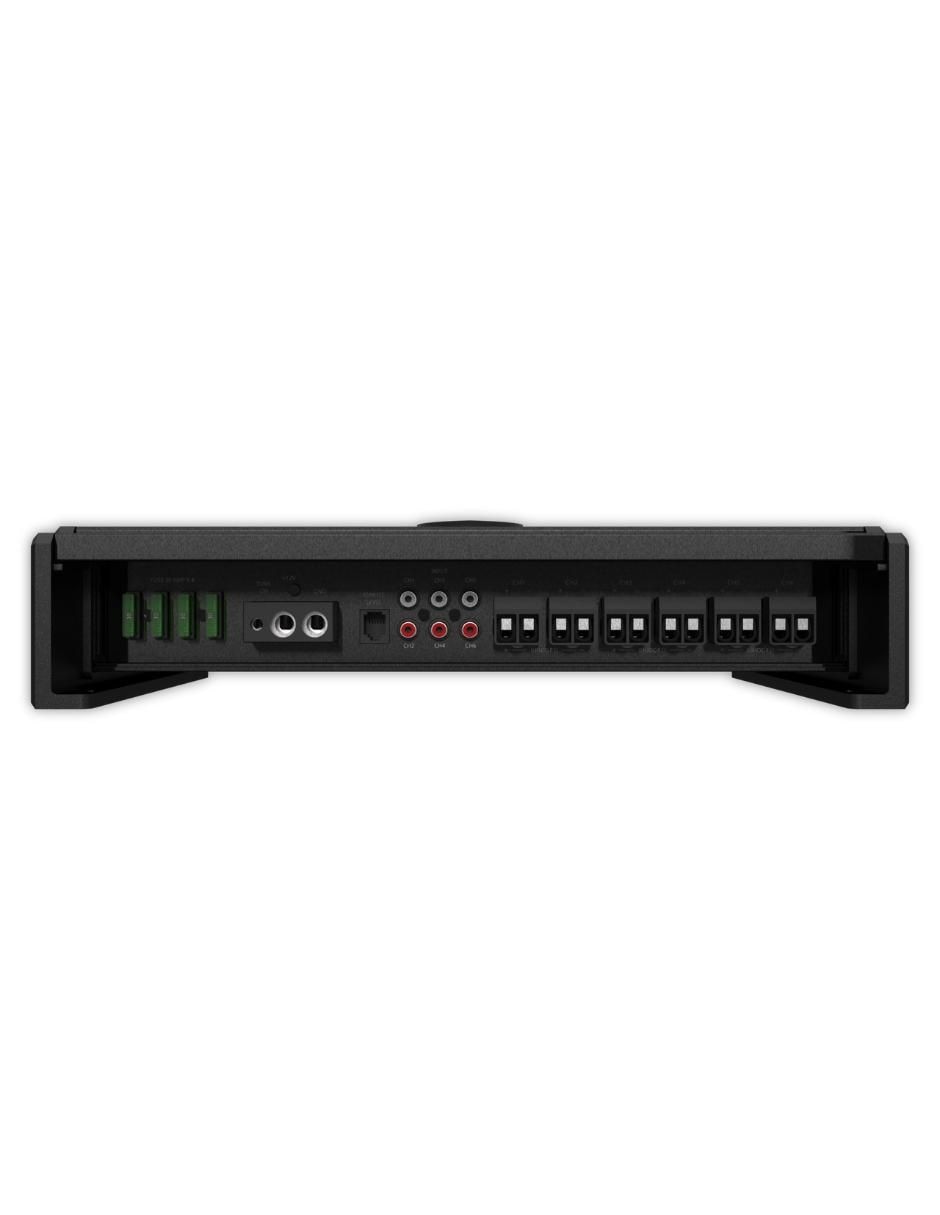 Amplificador para auto Sinister-SDX6 de 0.2-6.0 V 10