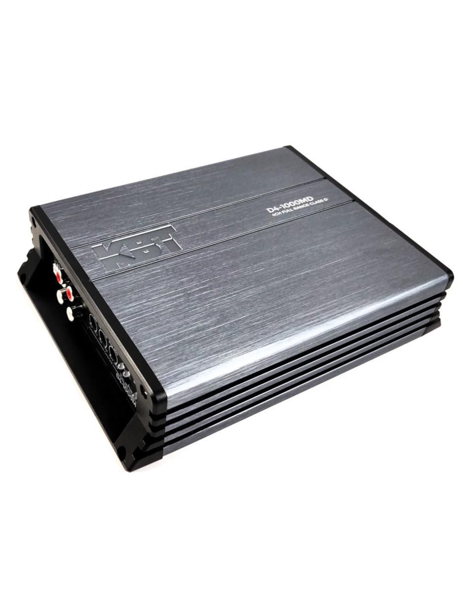 Amplificador para auto D4-1000MD de 12 VDC Amplificador para auto D4-1000MD de 12 VDC