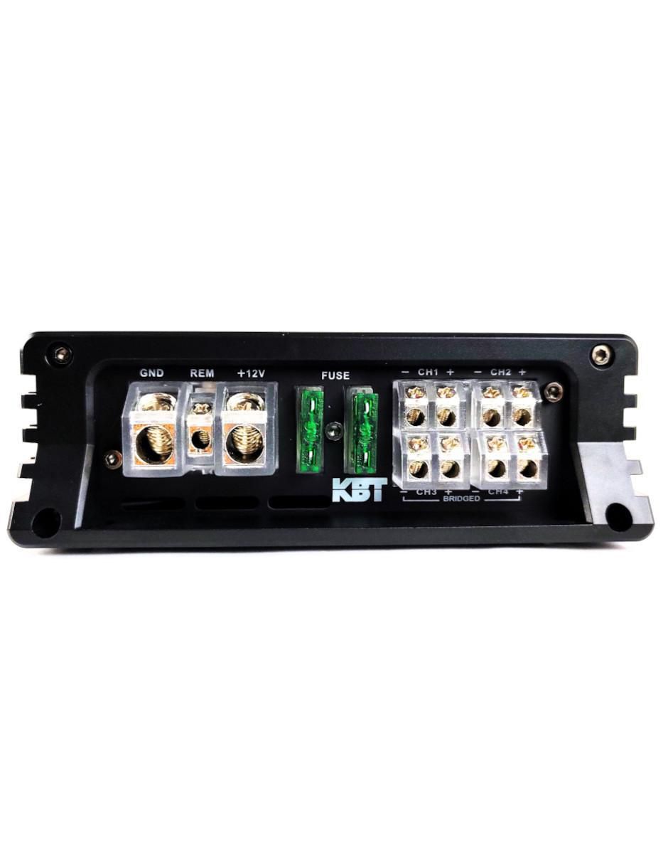 Amplificador para auto D4-1000MD de 12 VDC 4