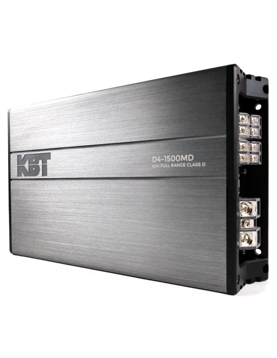Amplificador para auto D4-1500MD de 12 VDC 4