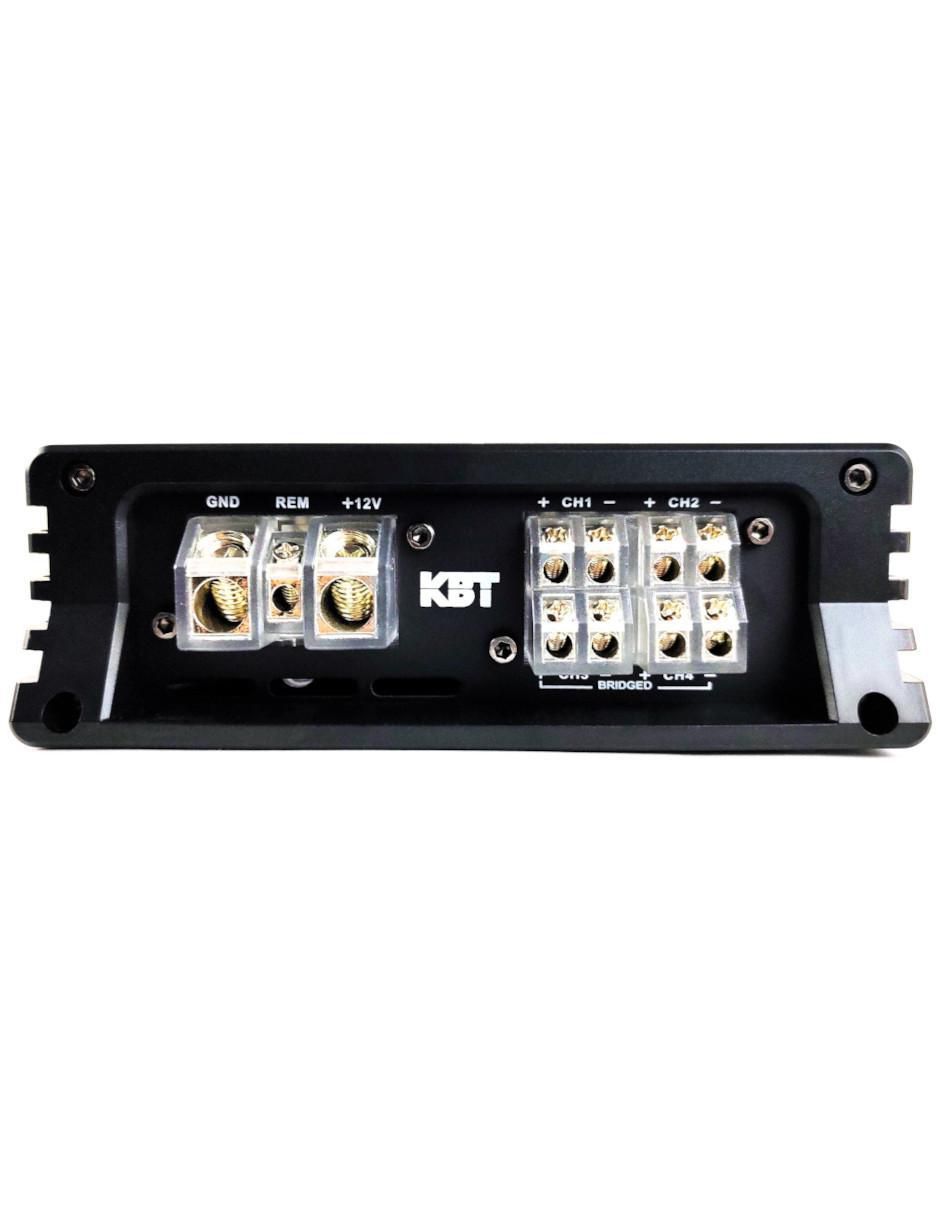Amplificador para auto D4-1500MD de 12 VDC 5
