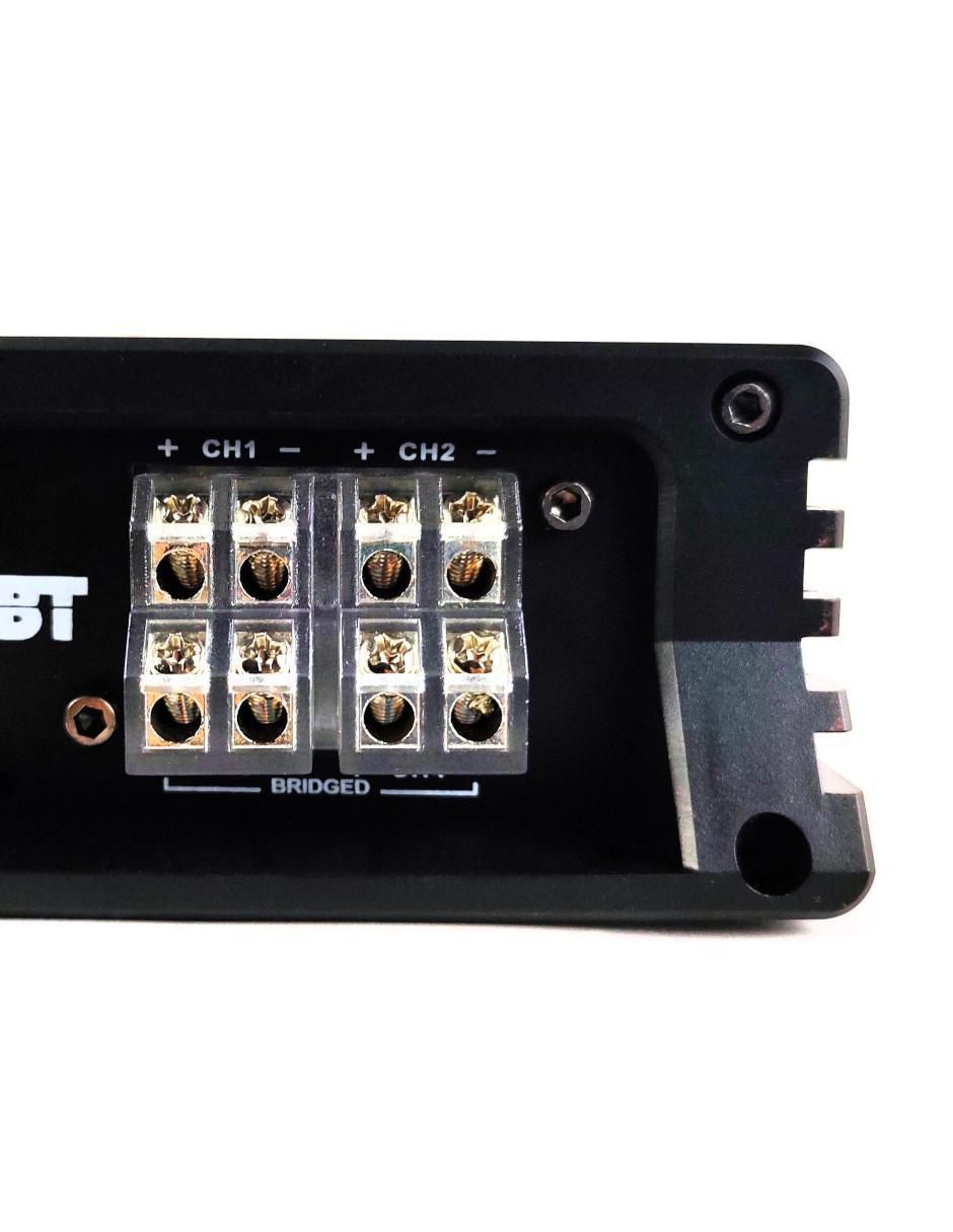 Amplificador para auto D4-1500MD de 12 VDC 10