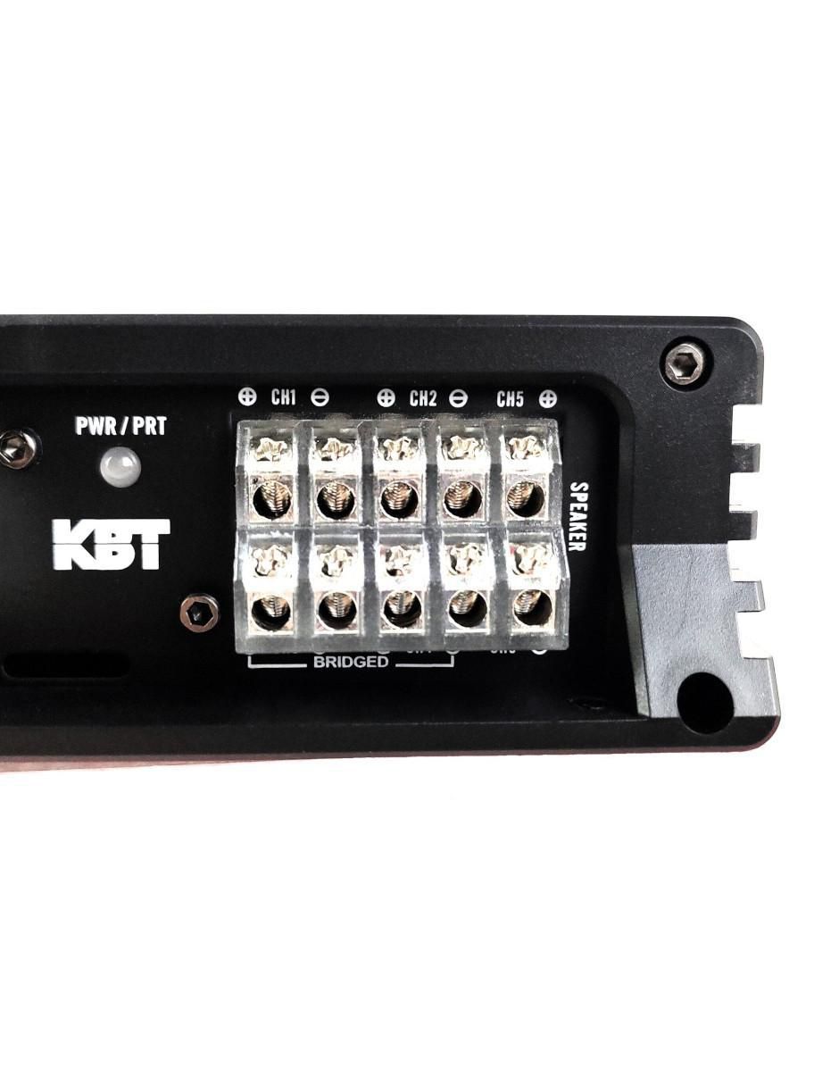 Amplificador para auto D5-1500MD de 12 VDC 12