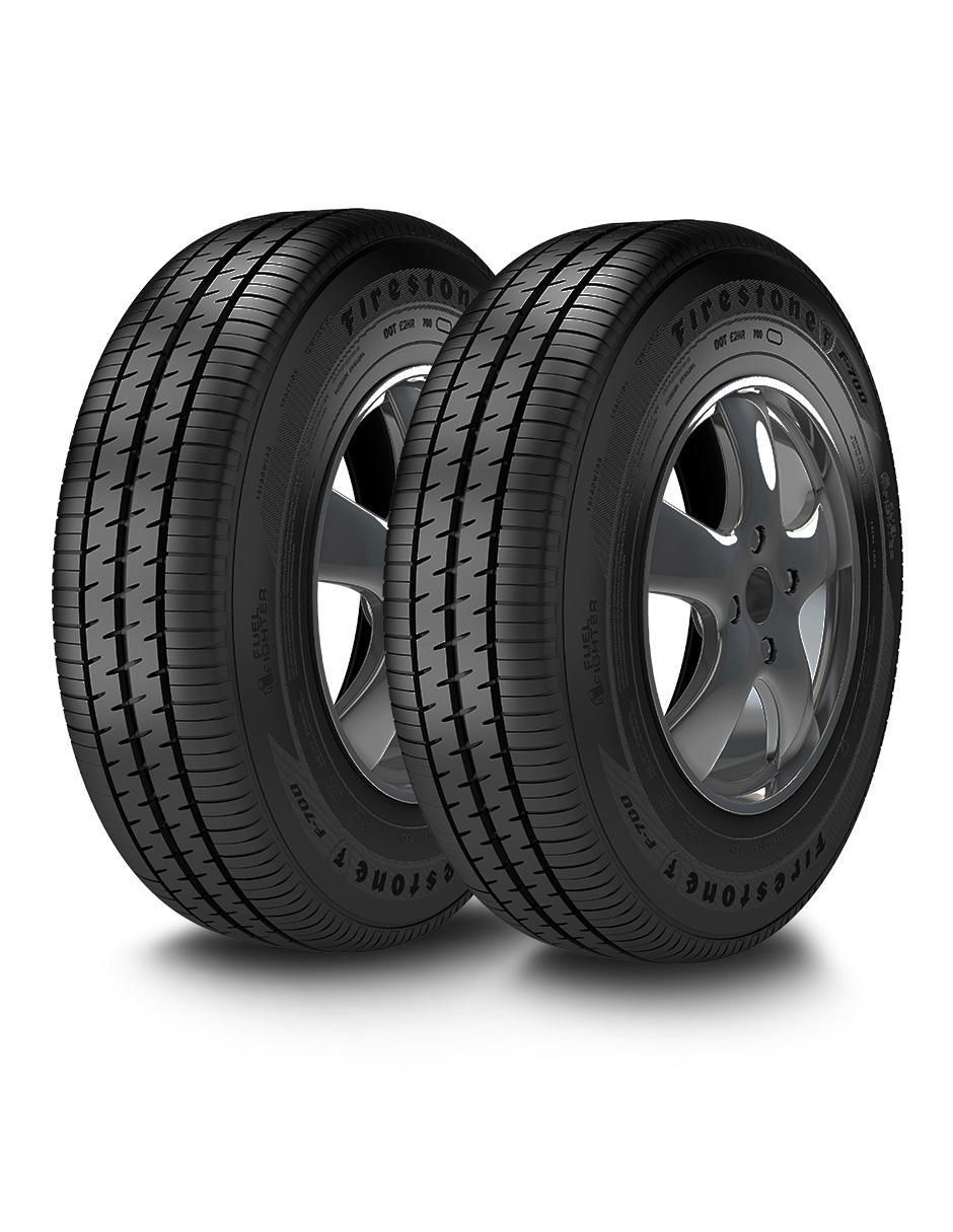 Set de llantas para auto F-700 185/70R14