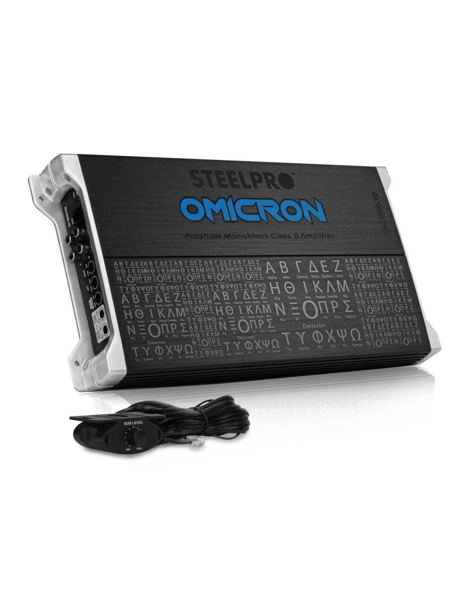 Amplificador para automovil oc-3550.1d de 9 v