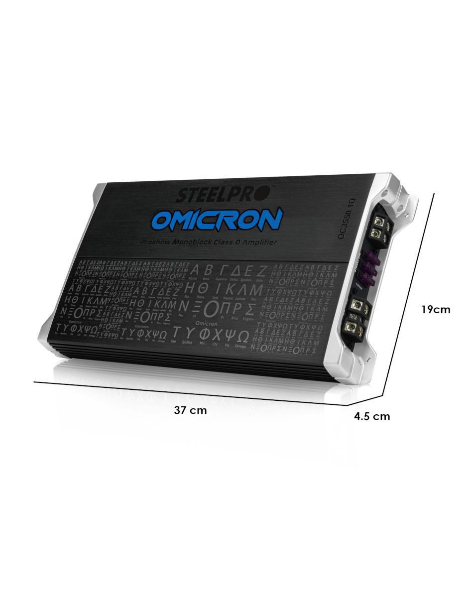 Amplificador para automovil oc-3550.1d de 9 v 5
