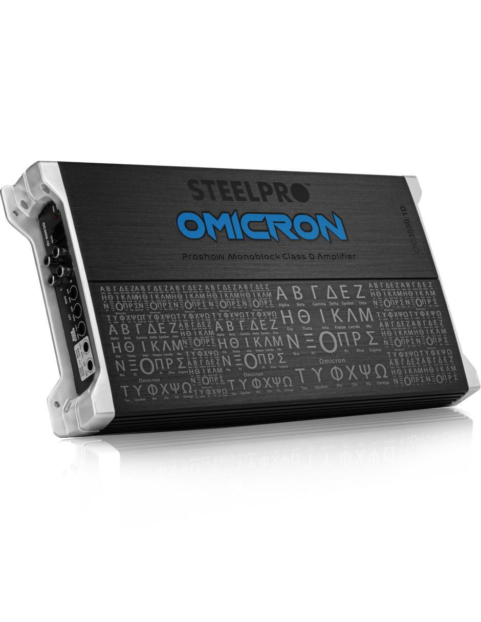 Amplificador para automovil oc-3550.1d de 9 v 4
