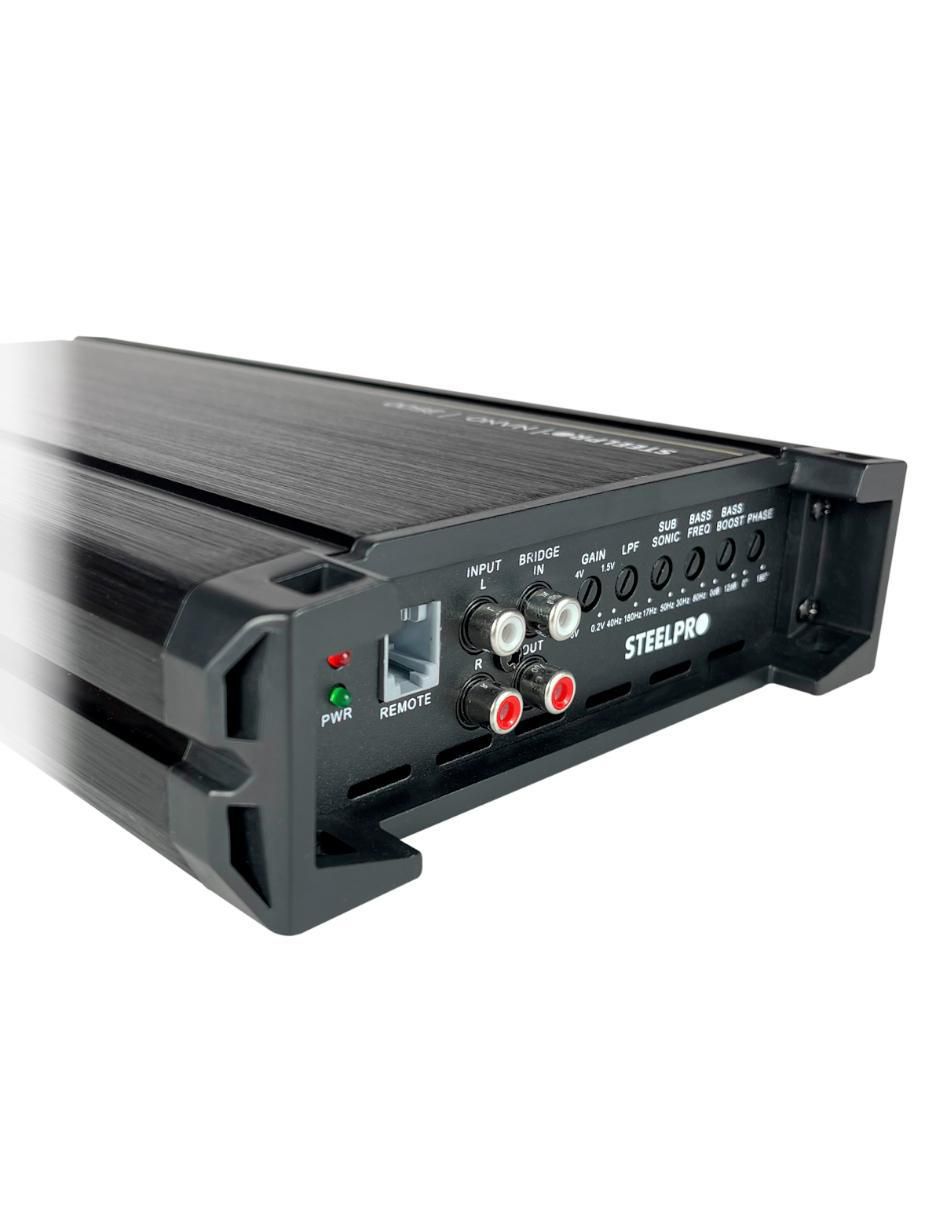 Amplificador para automovil nano4500 de 9.6 v 5