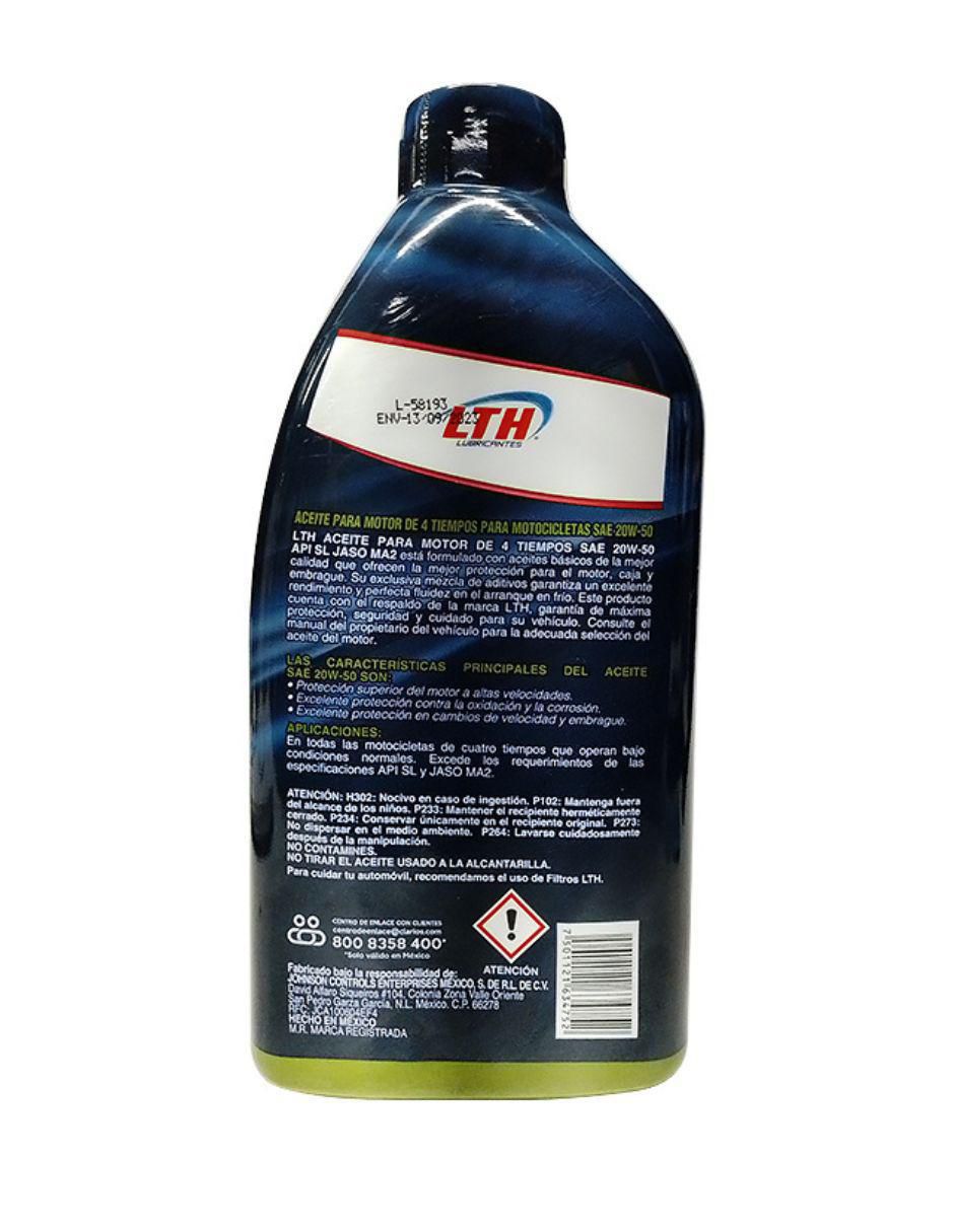 Aceite para moto 20W-50 946 ml 2