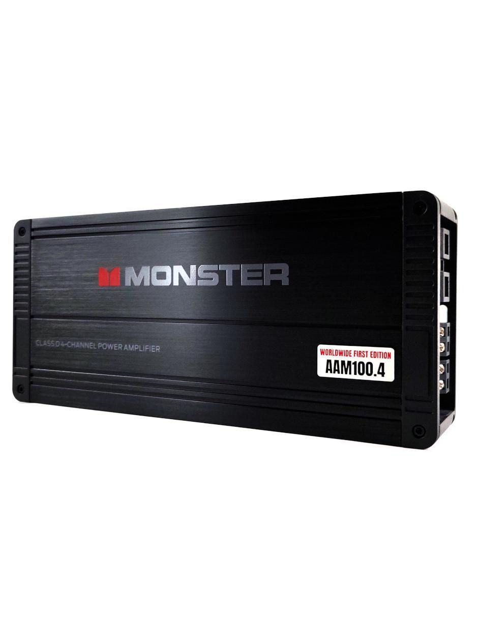 Amplificador para auto AAM100.4 de 9.16 VDC 4
