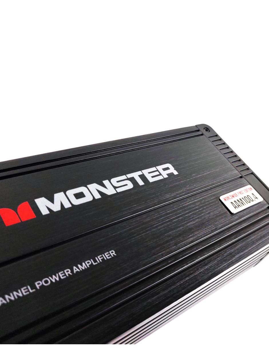 Amplificador para auto AAM100.4 de 9.16 VDC 8